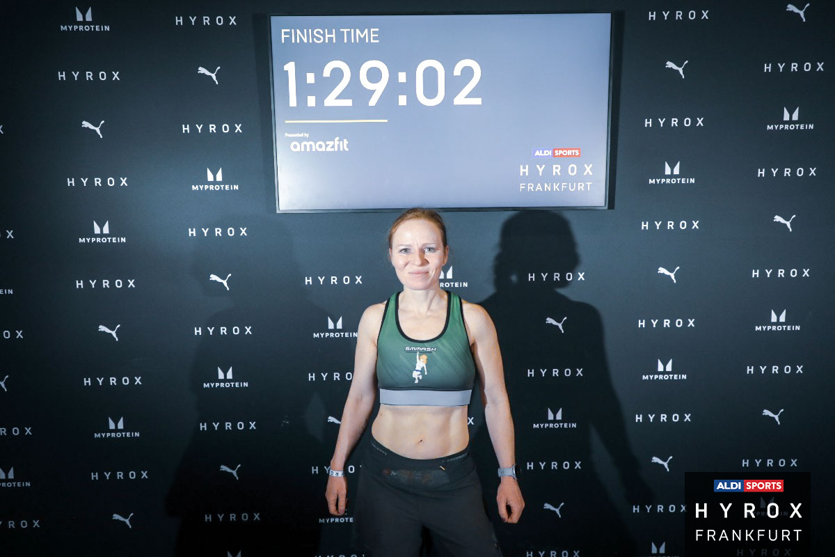 Hyrox Frankfurt - oder, wie mache ich mich völlig alle, auf 8 Kilometern...